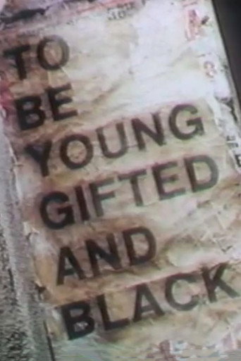 To Be Young, Gifted and Black: The World of Lorraine Hansberry in Her Own Words (1969) poster