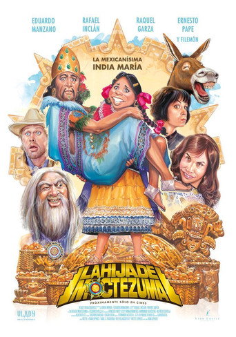 The daughter of Moctezuma (2013) poster