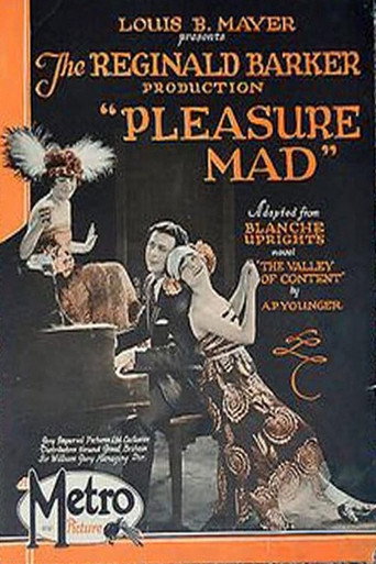 Pleasure Mad (1923) poster