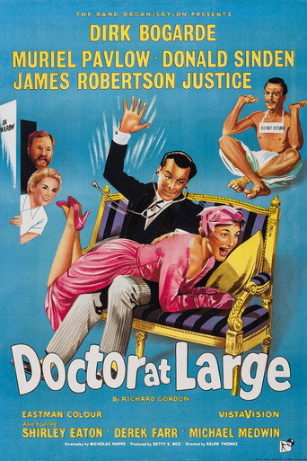 Doctor at Large (1957) poster