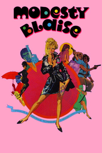 Modesty Blaise (1966) poster