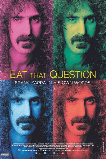 Eat That Question: Frank Zappa in His Own Words (2016) poster