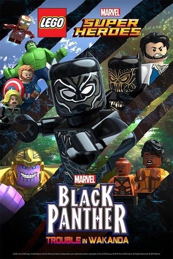 LEGO Marvel Super Heroes - Black Panther: Trouble in Wakanda (2018) poster