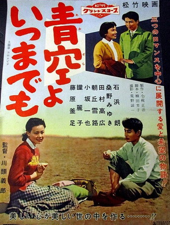 Aozora yoitsu mademo (1958) poster