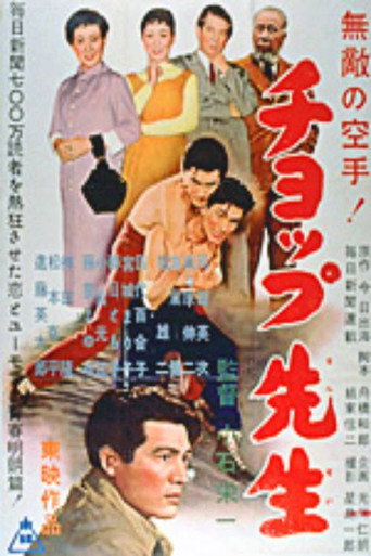 The Chop Professor (1956) poster