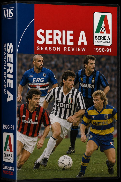 1990-91 Italian Serie A Season Review poster