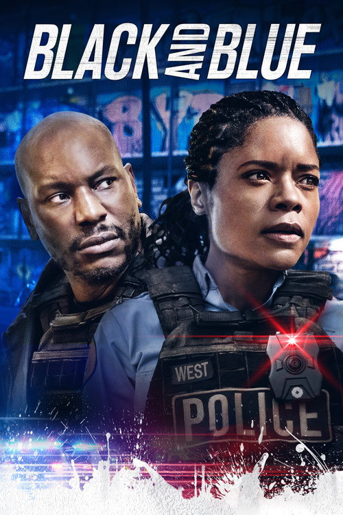 Black and Blue poster