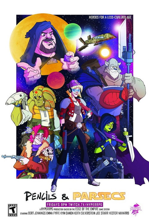 Pencils and Parsecs poster