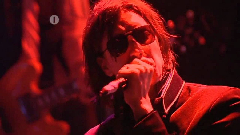 The Strokes Live at London University backdrop
