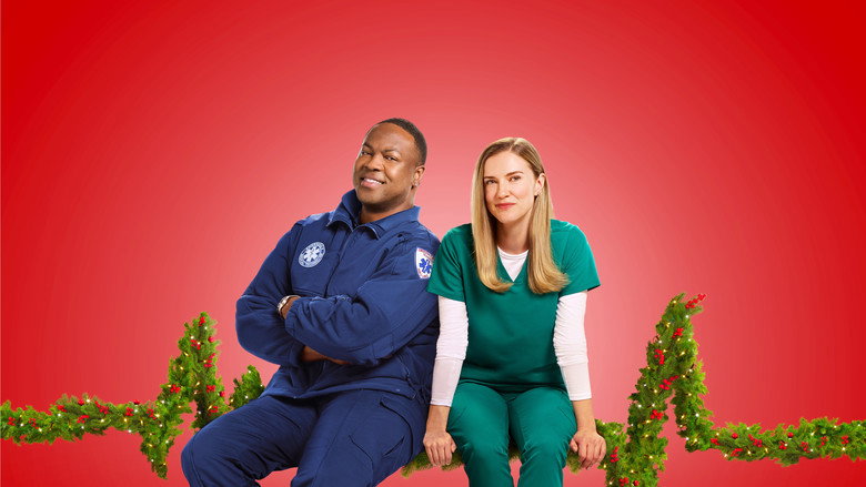 Christmas On Call backdrop