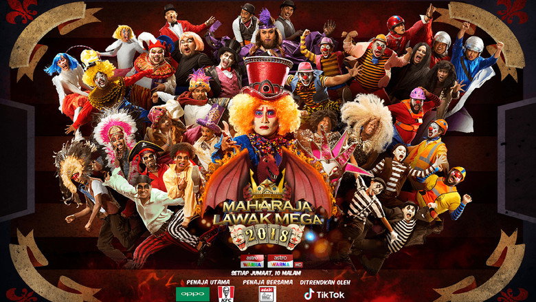 Maharaja Lawak Mega backdrop