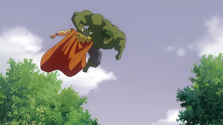 Hulk vs. Thor backdrop