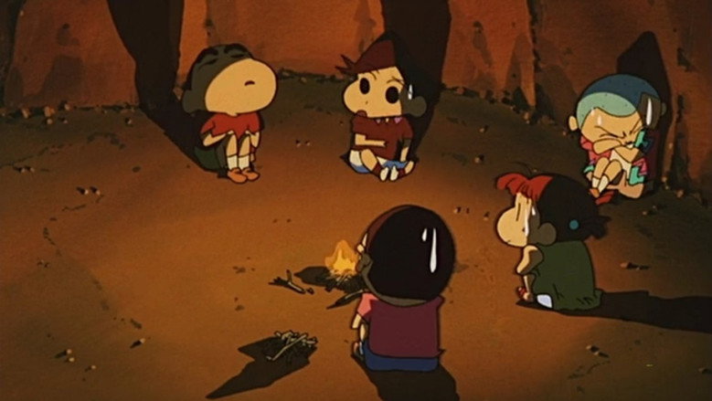 Crayon Shin-chan: Jungle That Invites Storm backdrop