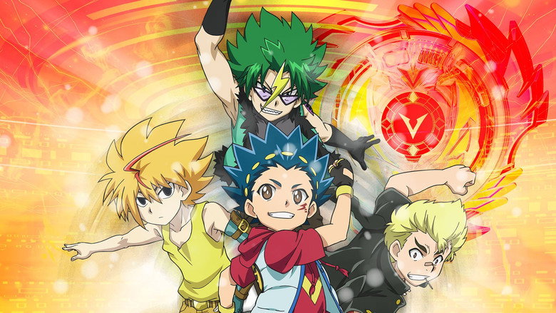 Beyblade Burst backdrop